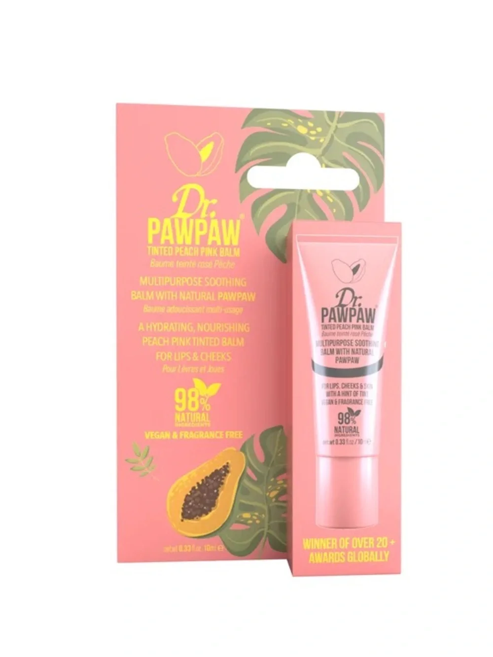 Dr. PAWPAW Tinted Peach Pink Balm